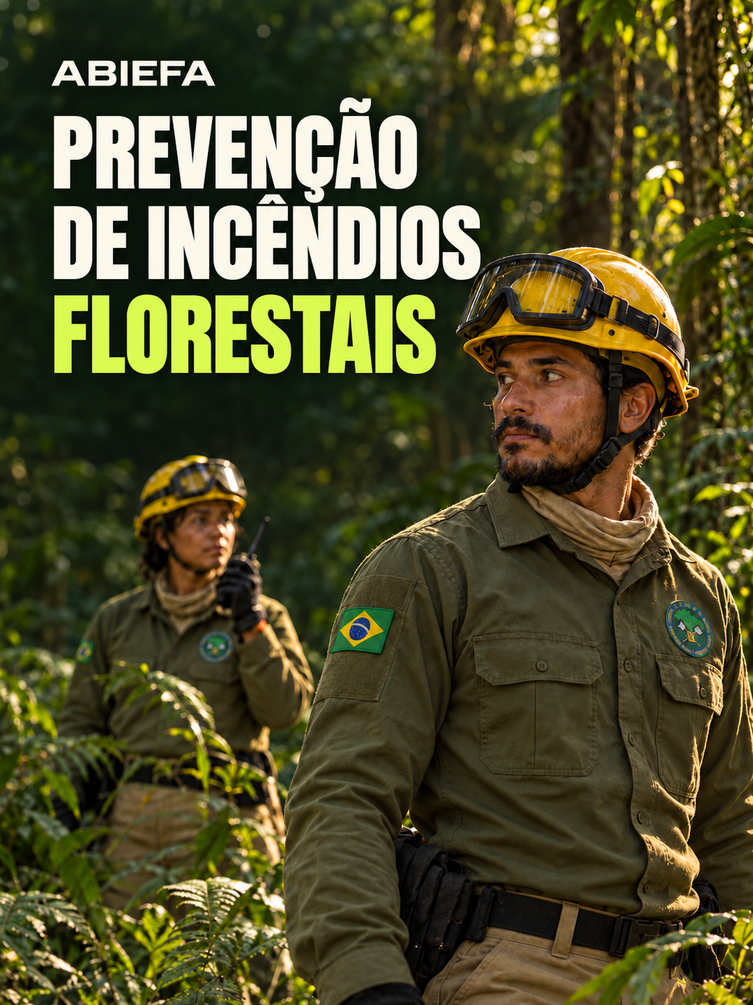 Capa de Prevenção de incêndios florestais
